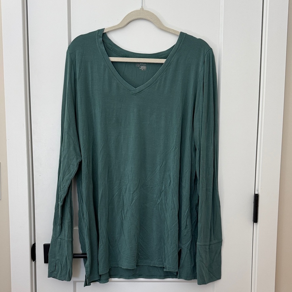 Aerie V-Neck Long Sleeve
